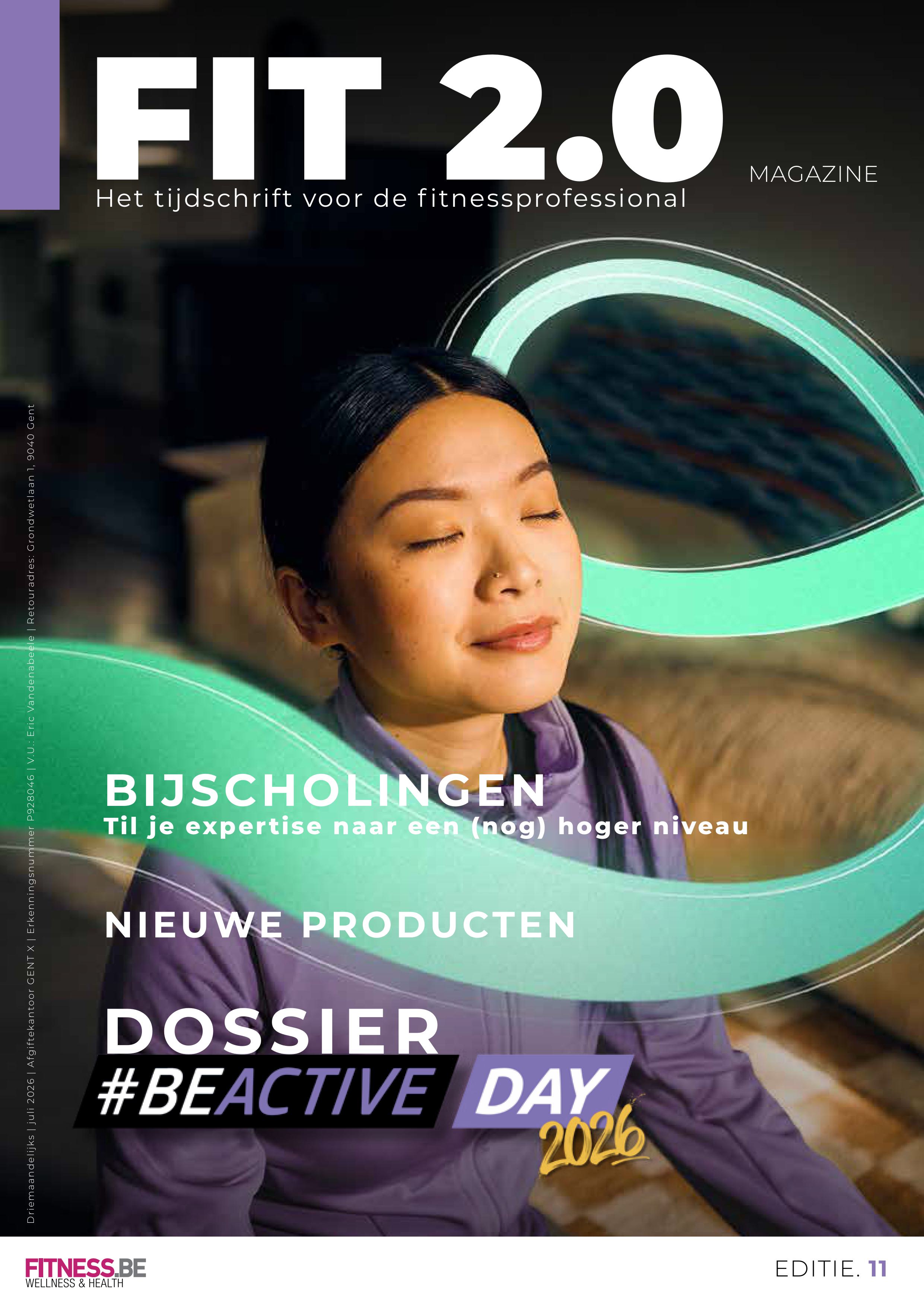 Nieuwe editie tijdschrift Fit 2.0